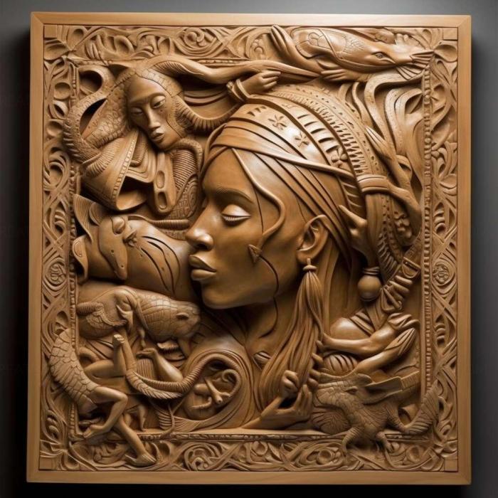 نموذج ثلاثي الأبعاد لآلة CNC 3D Art 